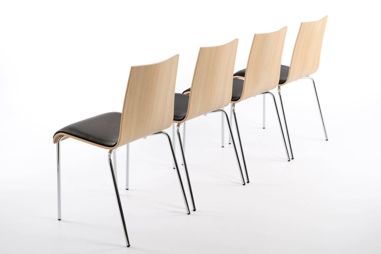 Holzstühle mit Loch Einfräsungen - Mailand SP | STUHLOASE 🥇